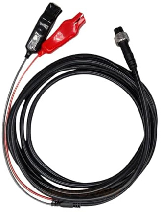 MagiDeal Elektrische Angelrolle, Stromkabel, Angelrollenschnur, 300 cm, strapazierfähig, leicht zu wechselnder Doppelanschluss für 800mjs 400 600