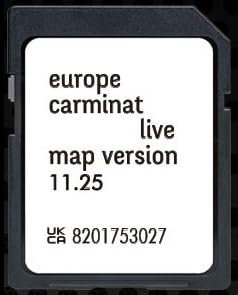 Generisch Aktualisierung der Kartographie GPS Navigation Europa 2024 – Version 11.25 – kompatibel mit Renault Tomtom Live