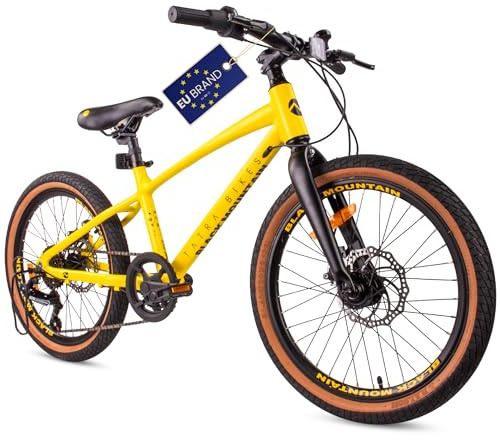 Tatra Bikes Kinderfahrrad 20 Zoll - Gelb