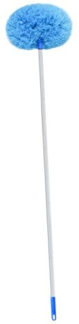 HEATSHAKING Plumero Extensible De Fibra Flexible 1,2 m Cepillo Para Ventiladores De Techo Limpiador De Polvo Para Techos Altos Uso Doméstico
