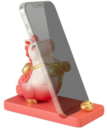 Supporto per cellulare, design a cavallo, supporto per cellulare, per ragazze, adolescenti, bambini, donne, casa, ufficio, calza della Befana, Natale