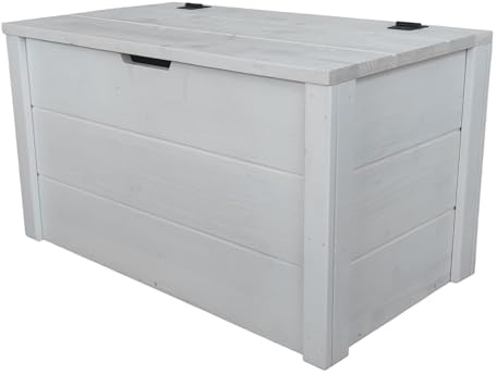 TOTAL WOOD 2012 Cassapanca baule contenitore porta legna porta oggetti in legno 100x40x45 CM