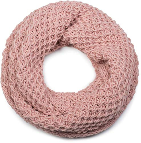 styleBREAKER Unisex Strick Loop Schal Grobstrick Winter | Voluminöses Gewebe, 69x27 cm großes Format, kratzfrei, 2- bis 3-mal flexibel und wärmend um den Hals wickelbar.