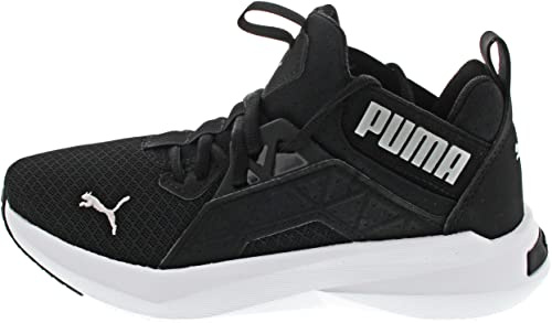 PUMA Women's Sport Shoes SOFTRIDE ENZO NXT WN'S Road Running Shoes, PUMA BLACK-METALLIC SILVER, 37.5
