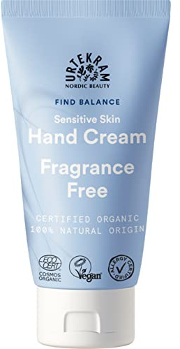 Urtekram - Urtekram Fragrance Free Hand Cream for Sensitive Skin - 75ml