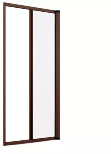 Zanzariera laterale, Kit riducibile su misura. Zanzariera per porta finestra (MARRONE, L:160 X H:250)