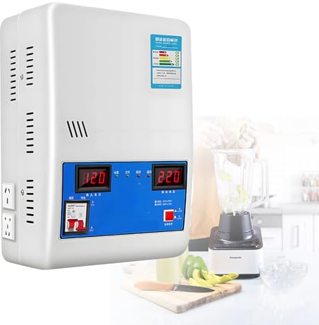 ZengHeBloom Stabilizzatore di Tensione 220v Automatico,Domestico Ad Alta Potenza Monofase a Bassa Tensione Regolatore di CA per Condizionatore Aria Ad Alta Potenza in Rame Puro Domestico