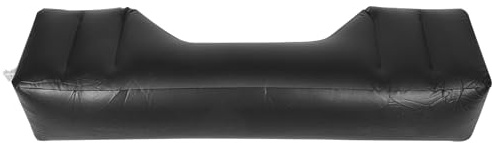 MUSISALY Matelas Gonflable Voiture, Rallonge de Siège Arrière en PVC Noir | Tapis de Couchage Arrière de Voiture, Lit de Voiture pour Voyages et Activités en Plein Air