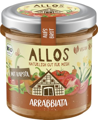 Cream Paste ARRABBIATA Gluten-Free BIO 140 g - ALLOS
