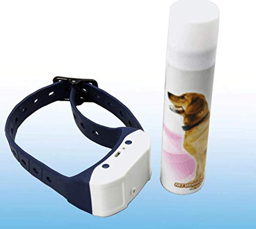 antiladridos para Perros, Dispositivo antiladridos, Collar Automático de Spray Anti-ladridos Recargables, [Incluye Spray de citronela]