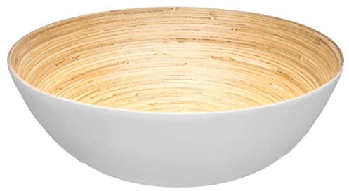 5five - saladier d30cm bambou blanc