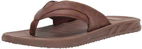 Amazon Essentials Sandale à Tong Homme, Brun, 43 EU
