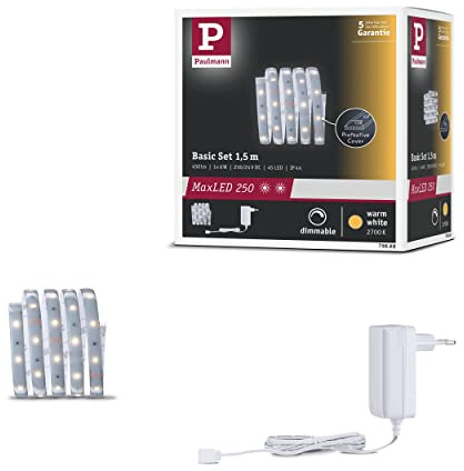 Paulmann MaxLED 250 Basisset 1,5m Warmweiß IP44 Pr