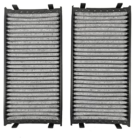 Filtro de aire de cabina compatible con BMW X5 2007-2018, BMW X6 2008-2019, repuesto # CUK 2941-2, 64316945586