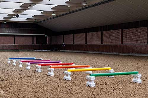 Hindernisstangen 175 cm, Ohne holzkern (Rosa)