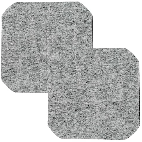vhbw 2x Aktivkohle-Filter kompatibel mit Tefal Super Classic 1000 Fritteuse | 12 x 12 x 0,8 cm