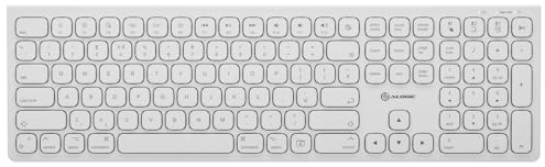 Alogic Echelon USB-C Rechargeable Wireless Keyboard for macOS | Keyboard with Numeric Keypad, Wireless, Bluetooth, Rechargeable. Works with Mac, iPad, or iPhone