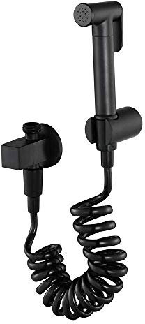Faucet Bidet Muslim Dusche Tuch Windel Sprayer Kit Set – schwarz Toilette Waschmaschine Spritzpistole Toilette Toilette Wasserhahn Water-tap