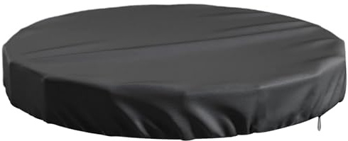 BEAHING Round Pool Cover, Above Ground Pool Cover, Waterproof Dustproof Sunproof 12ft Round Protector with Drawstring and Accessories, 12ft