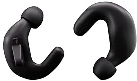 Blok E2 Otoprotettore Ergonomico Brevettato | Protezione dal rumore 32dB | Tappi antirumore per lavoro, tempo libero, concerti, concentrazione | Certificato DPI classe III (Nero, Taglia unica)