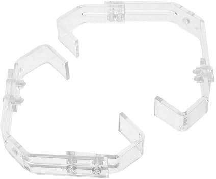 TOYANDONA 2 Stück Verstellbare Aquarium Lampenhalter Clips Stabile Halterung für Fischbecken LED Beleuchtung Reptilien Terrarien Lampenhalterung Einfacher und Schneller Befestigung ohne