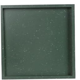 XUJUAN-0227 Platillo para Maceta Palet de riego Plantas imitación Cemento, macetero Cuadrado for Interior y Exterior con bandejas Goteo(Green,XS)