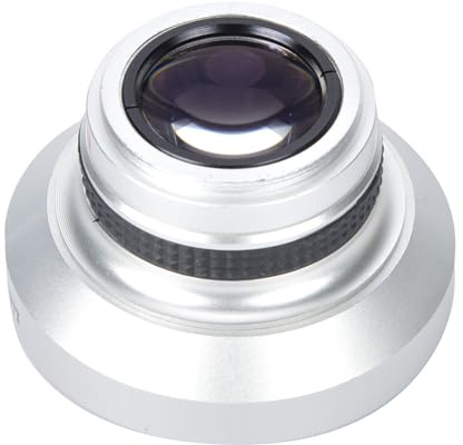 Silver Strong Applicability 37mm 0.25X Super Fisheye Additional Lens For 37mm Caliber Camera Lenses Super Fisheye Lens