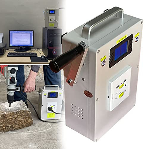 XDLYWUZIQ Generador Manual De Emergencia, Motor De Manivela Manual De 500 W, Generador Manual Cargador De Teléfono Generador De Fuente, para Fuente De Alimentación De Emergencia De Viaje,62400MAH