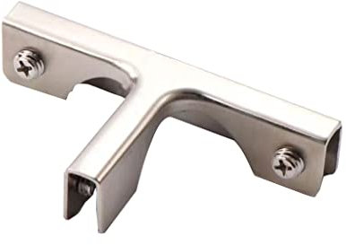 charnières de porte en verrePanneau de charnière de porte en verre de douche, charnières pivotantes, pince de vitrine en acier inoxydable pièces de rechange for portes de douche, pince de fixation en