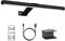 Starxing Lampada per quadri wireless ricaricabile, 2 in 1 luce per pittura con telecomando, 300LM batteria Luci da esposizione dimmer, 3 modalità luce da parete magnetica per opere darte (Black-40cm)