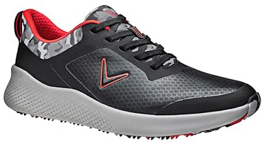 Callaway Golf Men's Star Golf Shoe, Nero, 43.5 EU