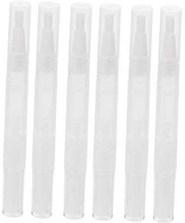 Ipetboom 6pezzi Contenitori Ricaricabili Per Lucidalabbra Tubetti Trasparenti Per Cosmetici Per Viaggi e Uso Quotidiano Facili Da Trasportare e Riutilizzabili