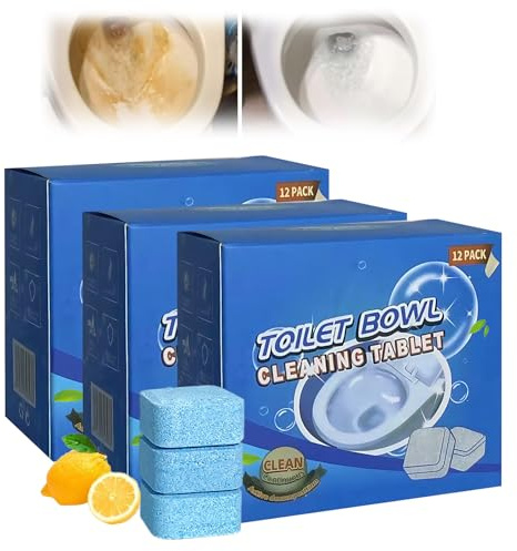 36 Stück WC Schaumreiniger,WC Reiniger Stark, WC-Reinigungsschaum, Urinsteinentferner, Kalkentferner Dusche Stark Putzmittel Für Glanz Und Frischen Duftchaum