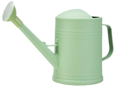 Annaffiatoio da 2 litri, con beccuccio lungo, secchio per innaffiare le piante, vaso per piante da giardino, fiori e piante d'appartamento, facile da versare