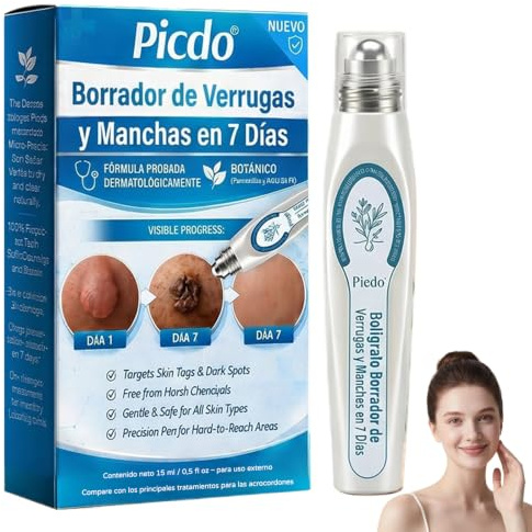Picdo Eliminador de Acrocordones y Manchas en 7 Dias Roll-on Avanzado