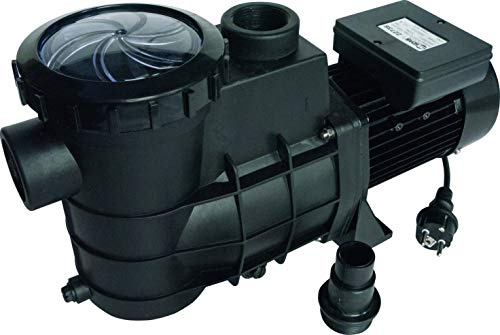Mida.Pombi 8 Filtrationspumpe - Selbstansaugende Umwälzpumpe Filterpumpe - Geeignet für Schwimmbäder bis 50m³ Größe - unterstützt die 6-Wege-Ventil-Technologie - Maximale Leistung: 13.000 Liter/Stunde