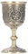 Copa de Vino, Copa de Vino Europea Vintage Bronce Metal Copa de Vino Tinto Arte del hogar Decoración Artesanal Cáliz Real Bebida de Whisky Suministros para Fiestas(L)
