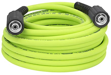 Flexzilla HFZPW36450M-E Tuyau de nettoyeur haute pression 3600 psi, 0,6 cm x 15,2 m, vert zilla