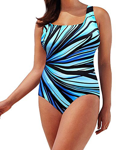 Costumi da Piscina Donna Curvy Sgambato Taglie Forti Costume Intero Contenitivo Brasiliana Push Up Costume da Bagno Beachwear Mare Sexy Imbottito Costumi Interi Costumi da Bagno Modellante Spiaggia