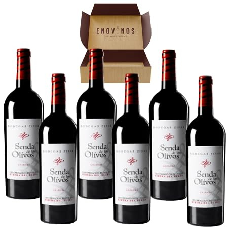 Vino Senda de los Olivos Crianza - x 6 Botellas Vino Tinto Ribera del Duero x 75 cl - Mejor Selección ENOVINOS
