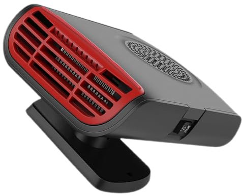 Gatuida Heizung Für Auto Mit Entfrosterfunktion Tragbare Fahrzeugheizung Autoenteiser Kompakt Für Fahrzeuge Abs-material Einfache Plug-and-play-bedienung