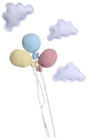 1 Set Newborn Photography Props Balloon Decors Pose Props Clouds Props Nordic Nursery Room Photo Decorations