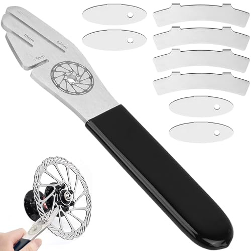 Fahrrad Disc Brake Richtwerkzeug, Fahrrad Bremsscheiben Einsteller, Scheibenbremsen Einstellung, Bremskolbenrücksteller Fahrrad, Ausrichtungswerkzeug für Fahrradplatten