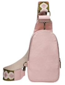 BTOSEP -slingväska i PU-läder för Kvinnor Multipurpose Chest Bag Outdoor Vandring Travel Daypack (BTOSEPNtsGT2-10353268)