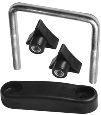 Happyyami Morsetto per Supporto Bagagli Sul Tetto Auto 8 Cm Bullone di Fissaggio Robusto per Portapacchi, Staffa di Montaggio Resistente per Portabagagli Esterno, per Uso Automobilistico