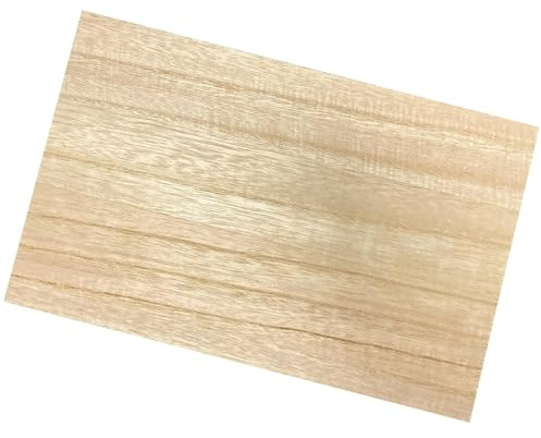 Panneaux de contreplaqué de pin, Planches d'artisanat en bois de Paulownia 0,5-0,8 po(120x40 cm,1.2 cm)