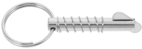 NESTINGHO Hinge Poles for Boat Stainless Support 8x51mm and Deck Steel Safety Corrosion-resistant Pin for Ship Building and Ship Outfitting