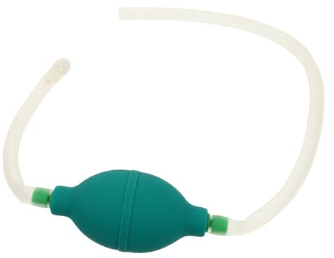 DOITOOL Irrigateur Nasal Kit de Nettoyage du Nez Bleu en Silicone et Plastique Portable Réutilisable et Facile à Transporter Têtes de Remplacement, pour Adultes et Garçon et Filles