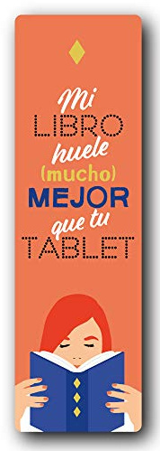 Alma, Marcapáginas - Mi libro huele mucho mejor que tu tablet