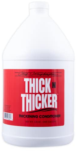 Chris Christensen Thick N Thicker Conditioner - Professioneller Hundepflege-Conditioner für voluminöses und dichtes Fell - Tiefenwirksame Pflege und großzügige Vorratsgröße, 3,8 l